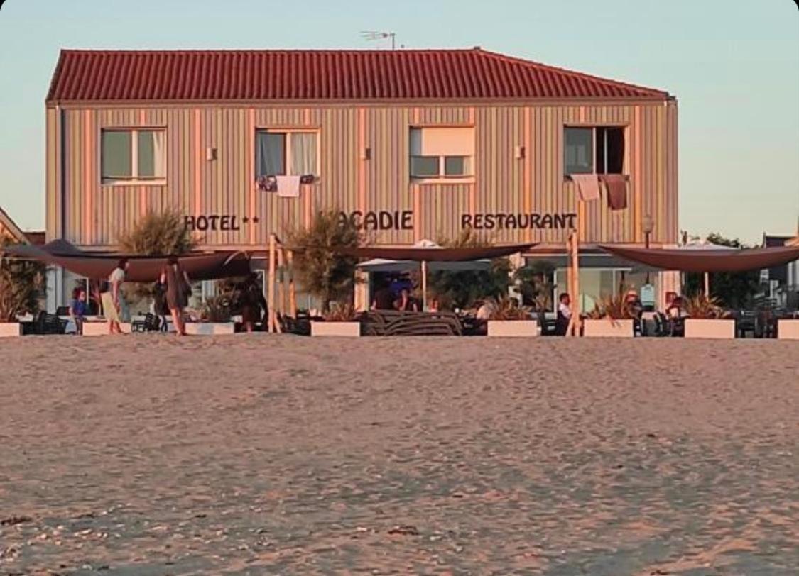 L'Acadie Brasserie Plage Châtelaillon-Plage Exterior foto