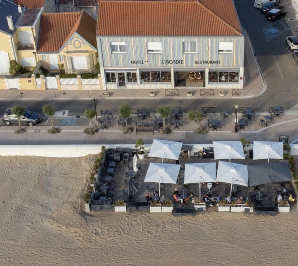 L'Acadie Brasserie Plage Châtelaillon-Plage Exterior foto