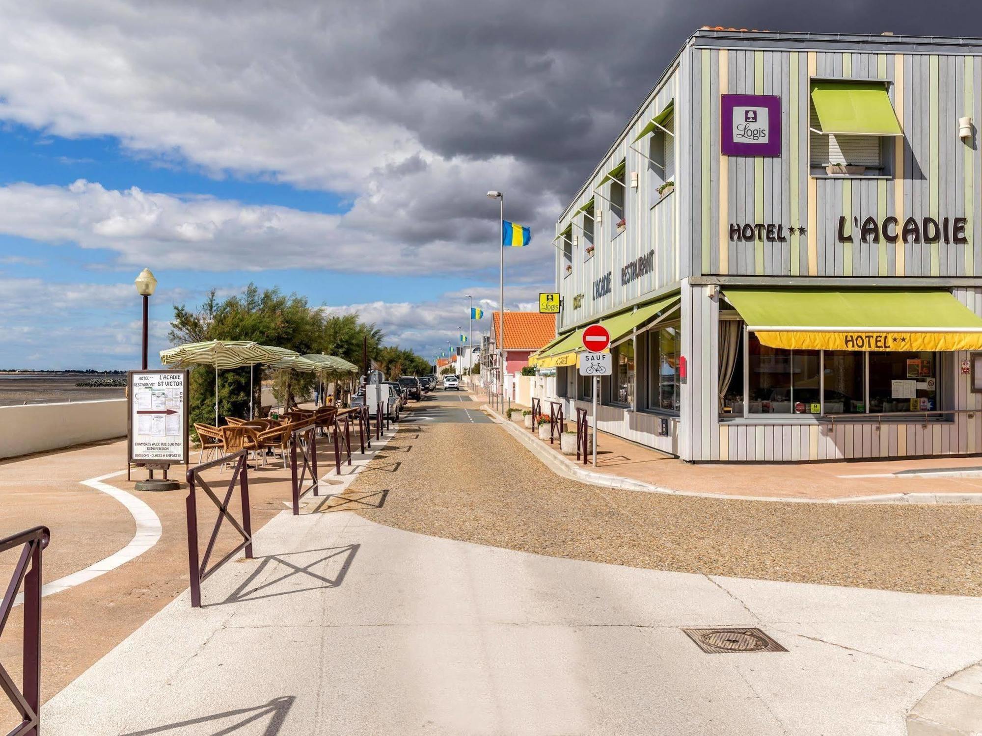 L'Acadie Brasserie Plage Châtelaillon-Plage Exterior foto