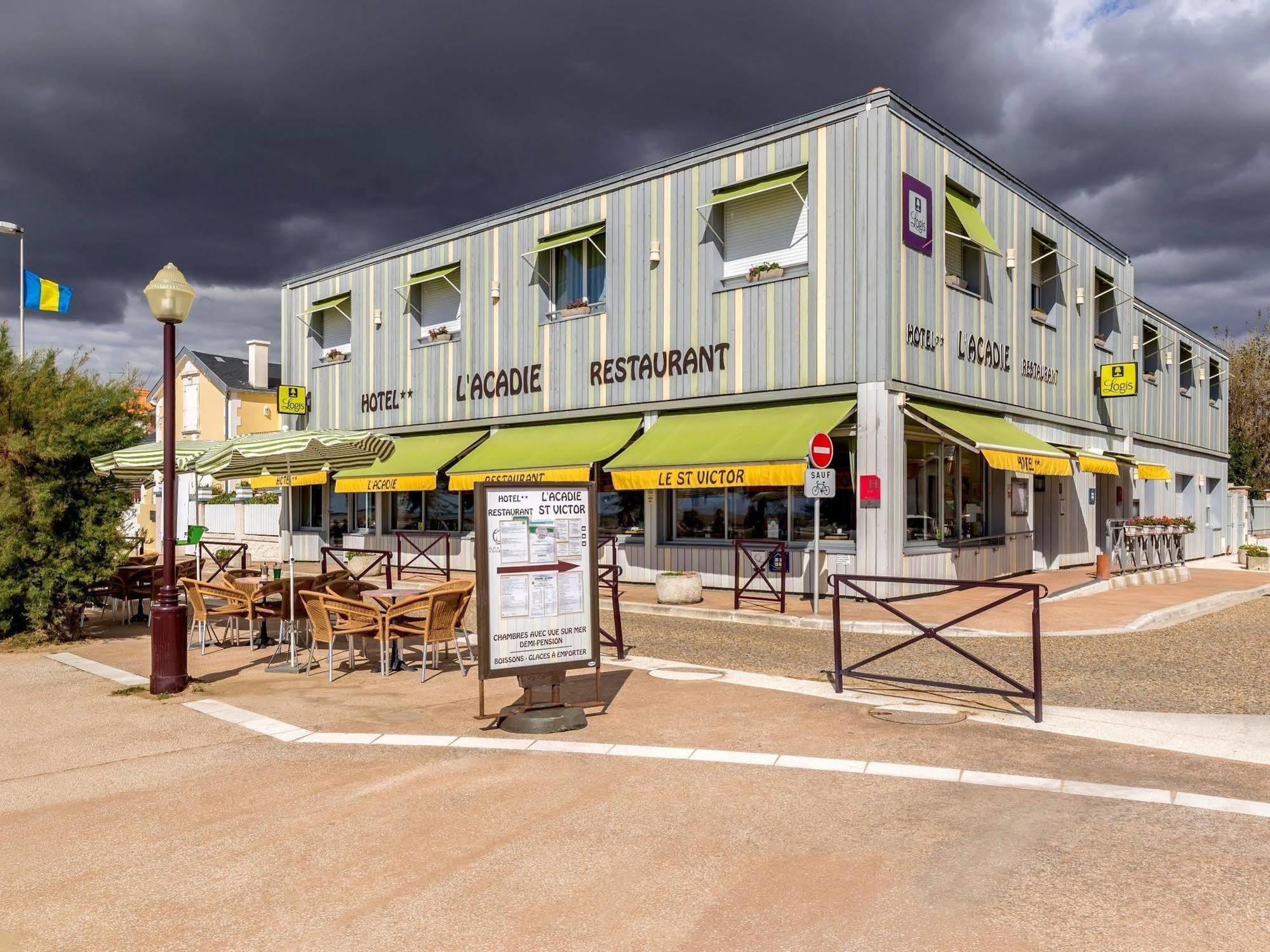 L'Acadie Brasserie Plage Châtelaillon-Plage Exterior foto
